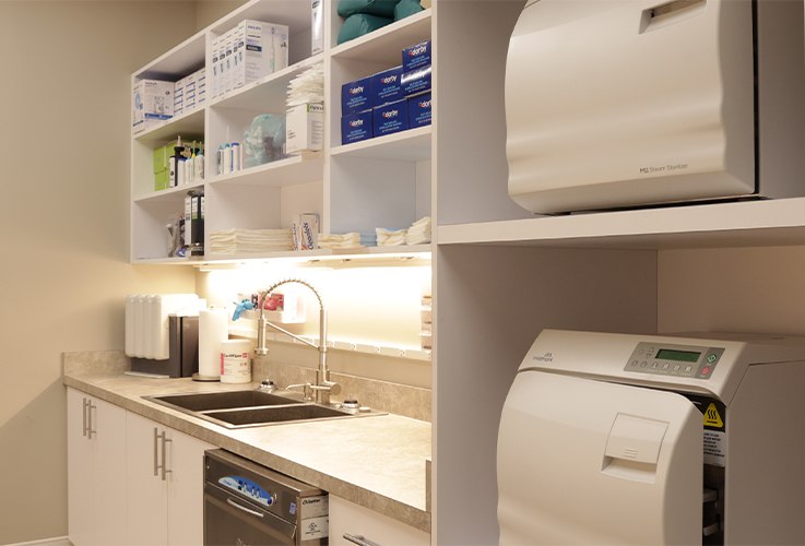 Sterilization Area at Beacon Dentistry of Weatherford