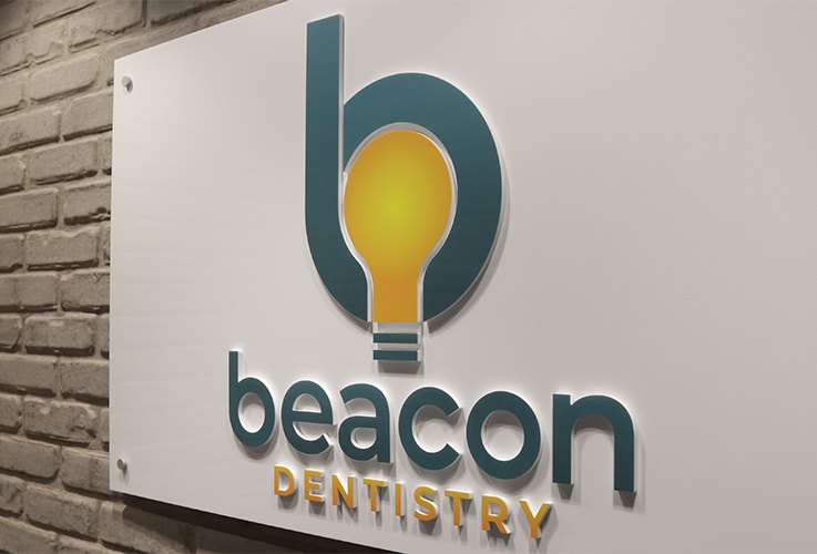 Beacon Dentistry of Weatherford’s Front Sign