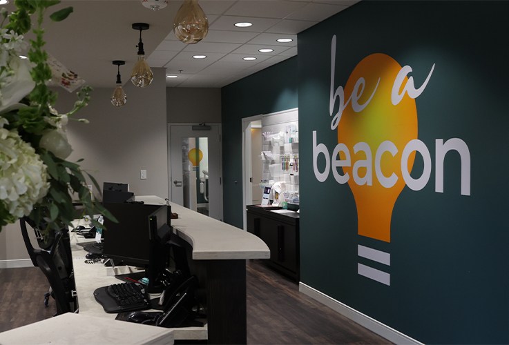 Front Desk at Beacon Dentistry