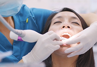 Scaling and root planing can be done in two appointments