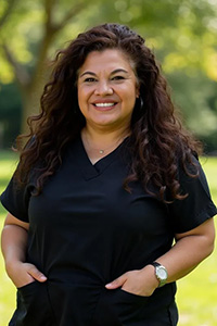 Dental hygiene coordinator Linda